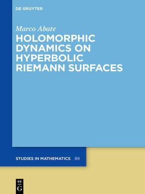 cover image of Holomorphic Dynamics on Hyperbolic Riemann Surfaces